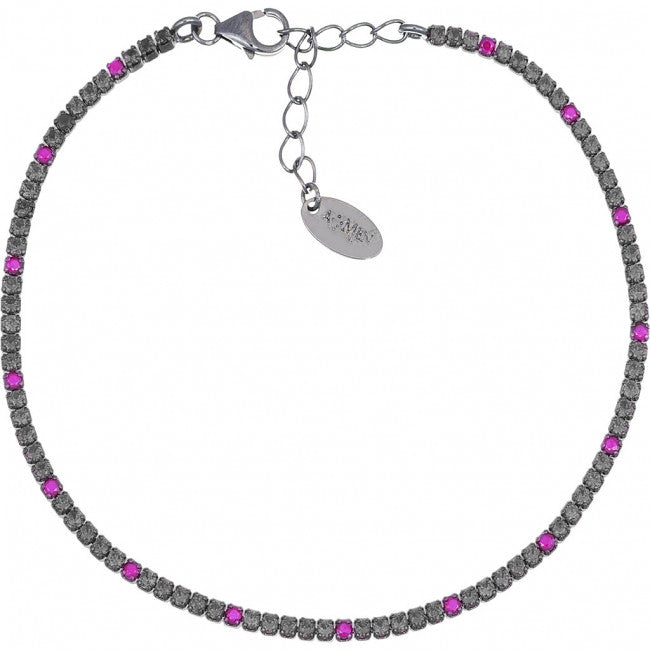 Bracciale Argento Tennis Mania Amen