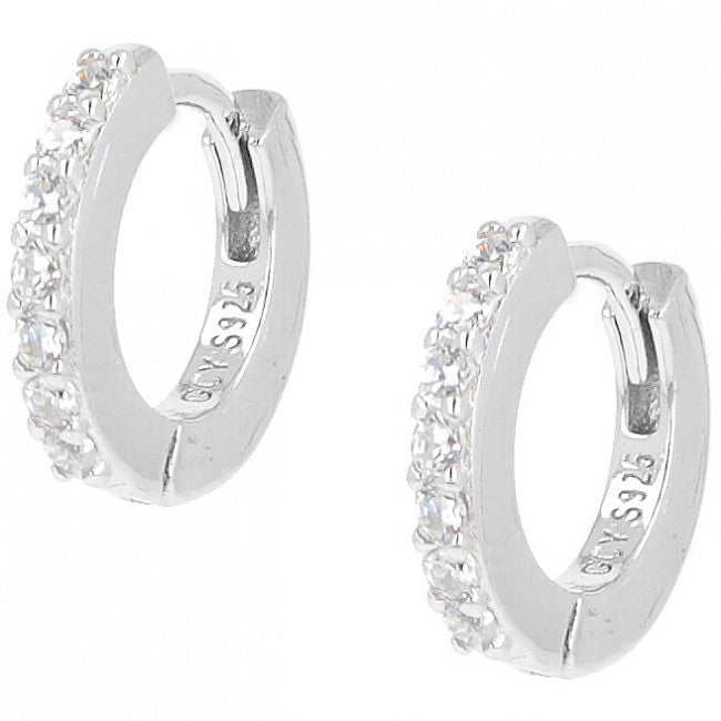 Orecchini Argento Tennis Amen