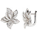 Orecchini Argento Amen Orchidea