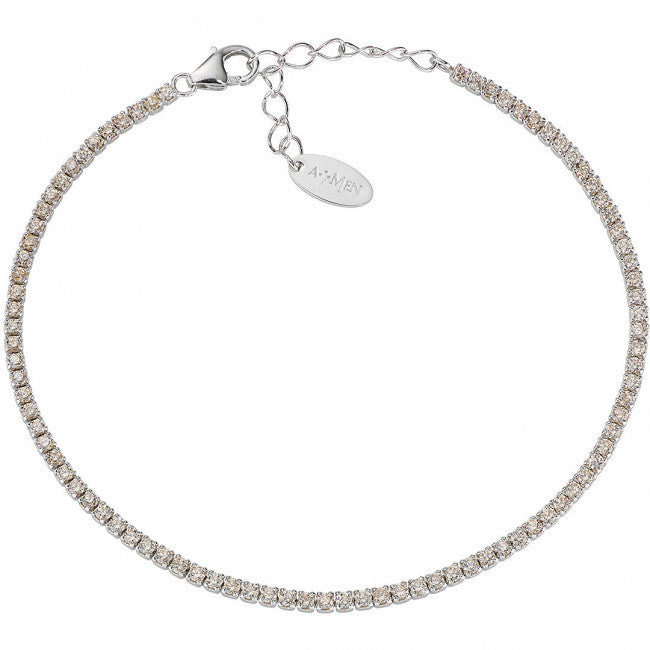 Bracciale Argento Tennis Mania Amen