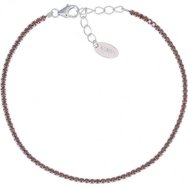 Bracciale Argento Tennis Mania Amen