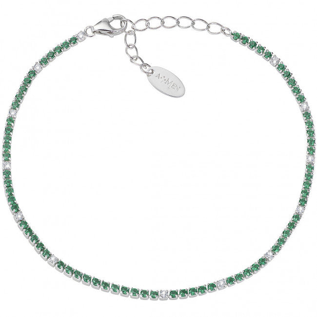 Bracciale Argento Tennis Mania Amen