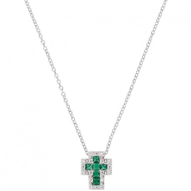Girocollo Argento Croci Amen