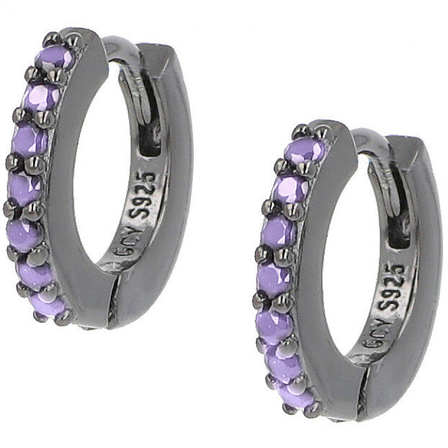 Orecchini Argento Tennis Amen