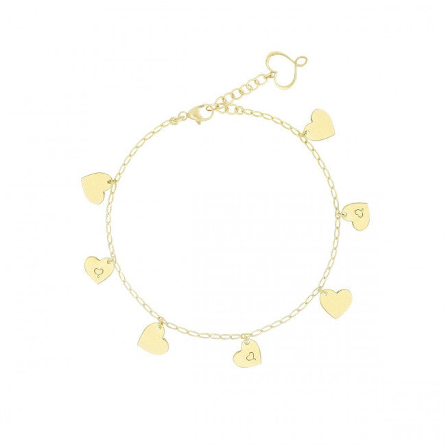 Bracciale Maman Et Sophie Archivio Cuori Argento 925