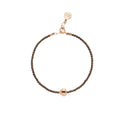 Bracciale Rosso Prezioso Argento 925 Semino D'amore Elements Terra