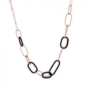 Girocollo Marcello Pane Rubber Argento 925