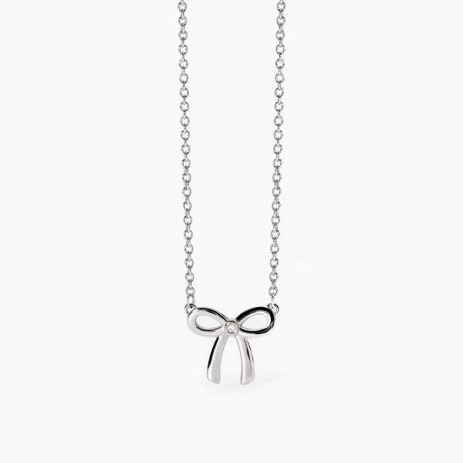 Collana Cristalli 2jewels Fiocco Acciaio