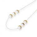 Collana Aquaforte Lune Argento