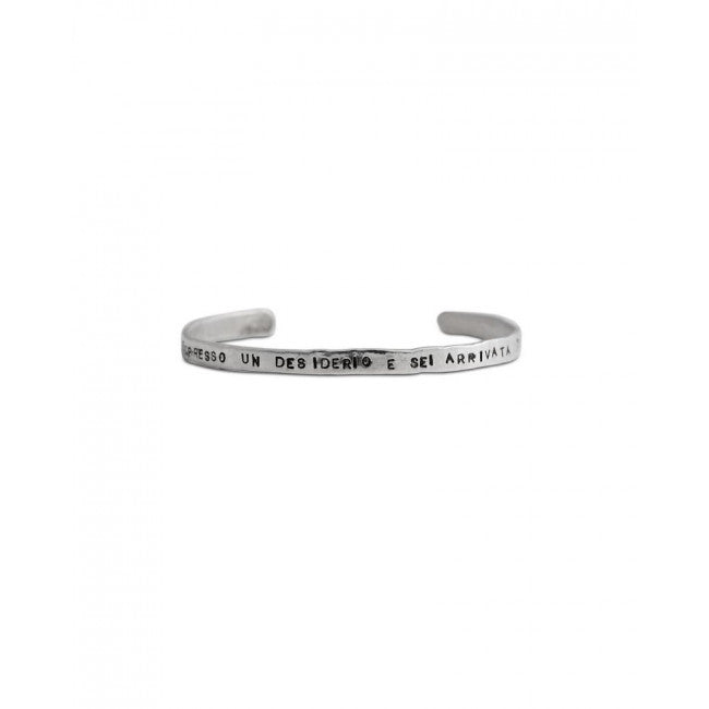 Bracciale in Argento 925 Numeri e Parole
