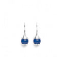 Orecchini Tamashii Ear-drops Agata Blu