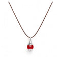 Collana Tamashii Ear Drops Agata Rosso Passione