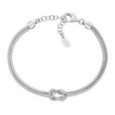 Bracciale Argento Nodo D'amore Amen