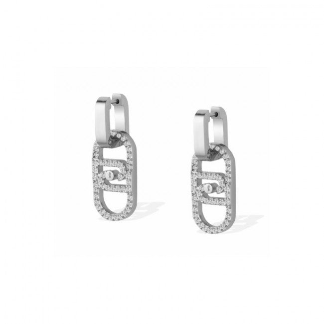 Orecchini Liu Jo Acciaio Collezione Essential Woman