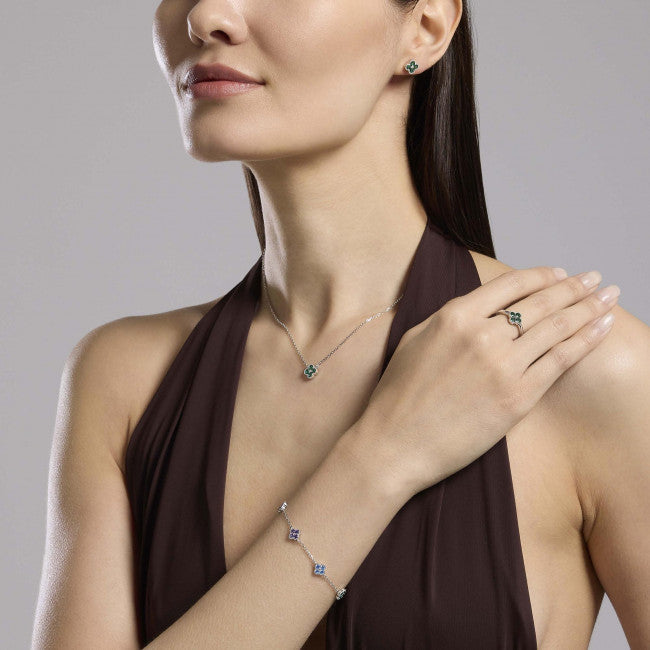 Orecchini Mabina Argento Jasmine