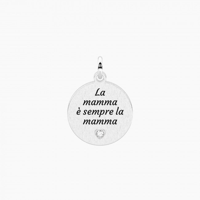 Kidult By You Charm Acciaio Family la Mamma E' Sempre la Mamma