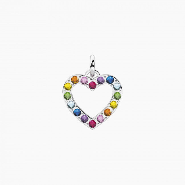 Kidult By You Charm Acciaio Symbols Cuore Multicolor