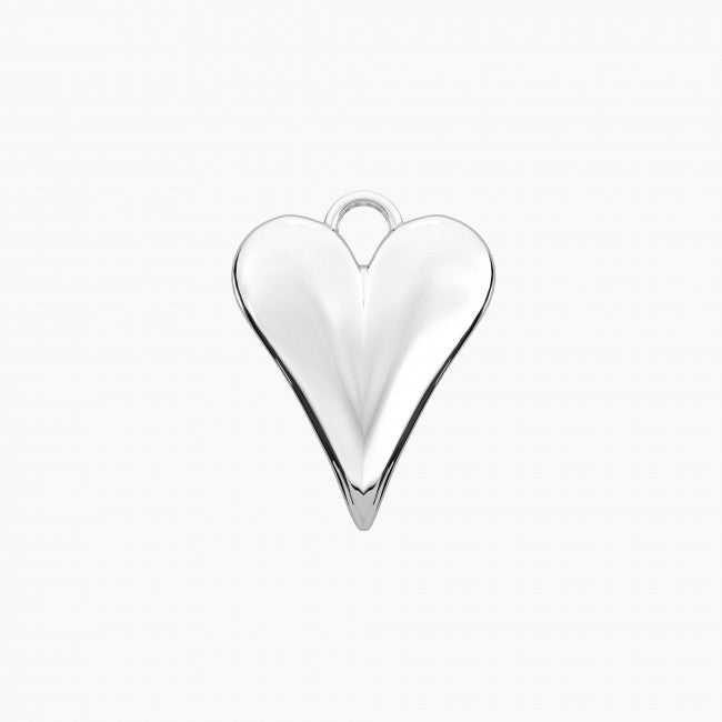 Kidult By You Charm Acciaio per Orecchini Symbols Cuore Matto