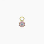 Kidult By You Charm Acciaio per Orecchini Symbols Flower
