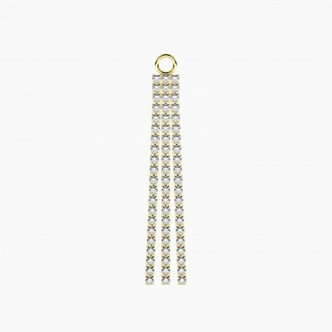 Kidult By You Charm Acciaio per Orecchini Energy Stone Unicita'