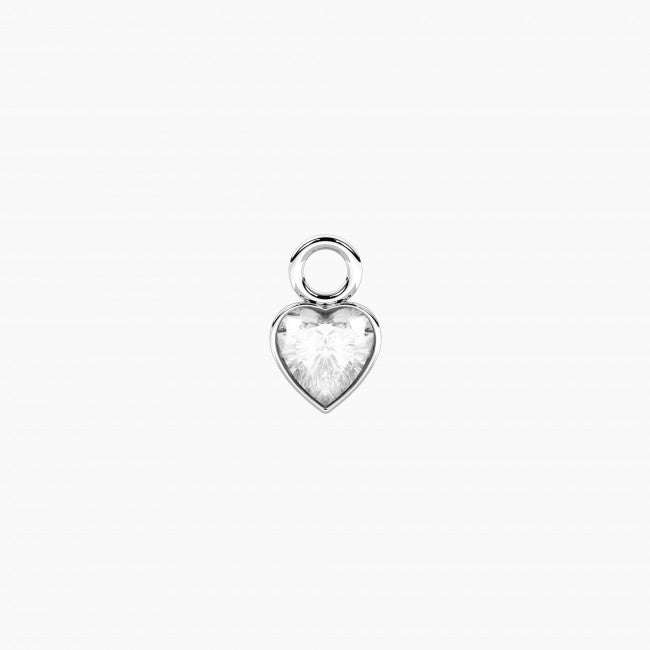 Kidult By You Charm Acciaio per Orecchini Energy Stone Love
