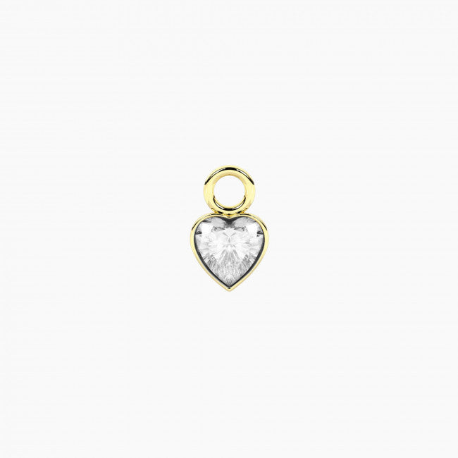 Kidult By You Charm Acciaio per Orecchini Energy Stone Love