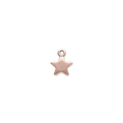 Sigillo Stella da 10 Mm per Orecchino in Oro Rosa 9kt