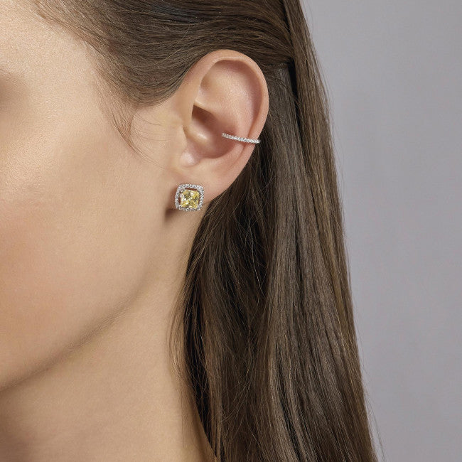 Orecchino Ear Cuff Mabina Argento Cuffmania