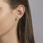 Orecchino Ear Cuff Mabina Argento Cuffmania