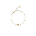 Bracciale Rosso Prezioso Oro 9kt Stone Semino D'amore Citrino