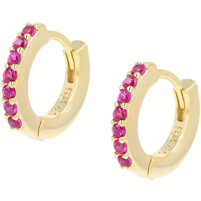 Orecchini Argento Tennis Amen