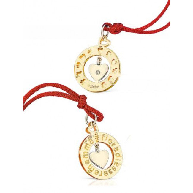 Ciondolo le Bebe' Bimba Oro 9kt