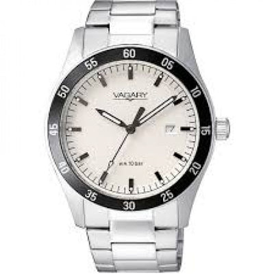 Orologio Vagary Solo Tempo Quadrante Bianco