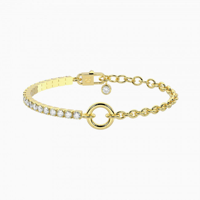 Kidult By You Bracciale Acciaio Dorato Duetto