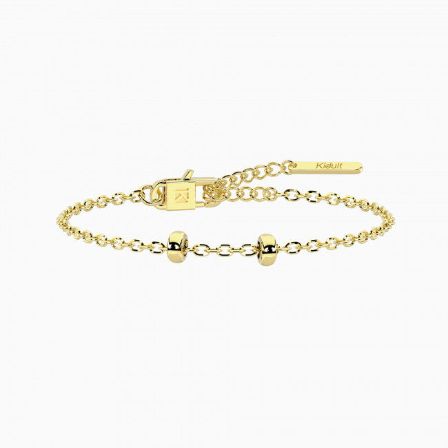 Kidult By You Bracciale Acciaio Dorato Alba