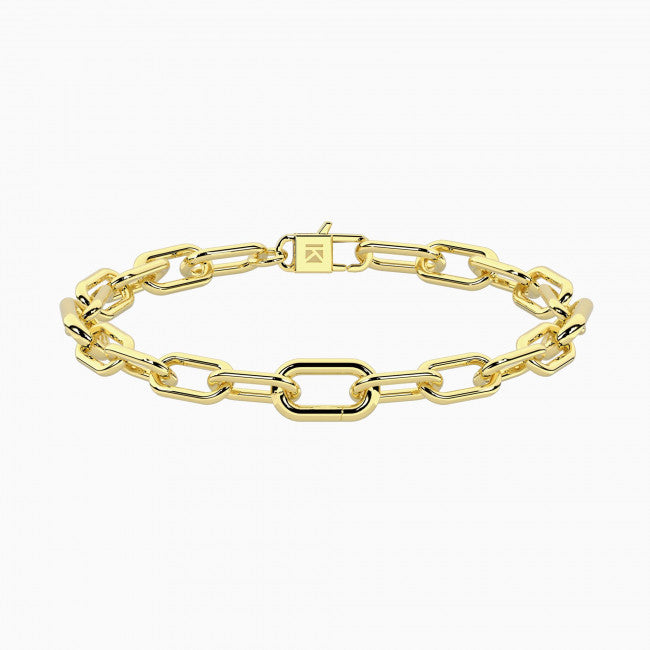 Kidult By You Bracciale Acciaio Dorato Bon Ton
