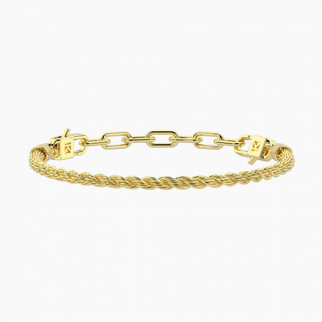 Kidult By You Bracciale Acciaio Dorato Holiday