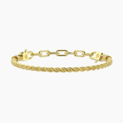 Kidult By You Bracciale Acciaio Dorato Holiday