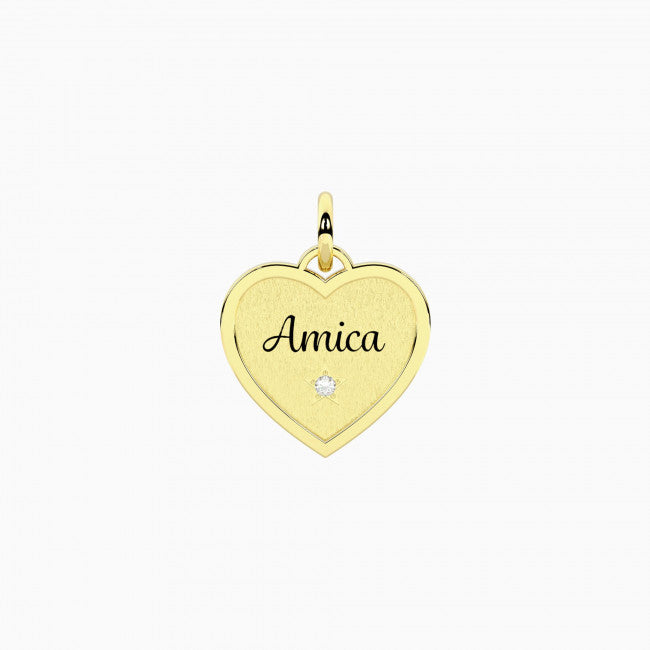 Kidult By You Charm Acciaio Amica