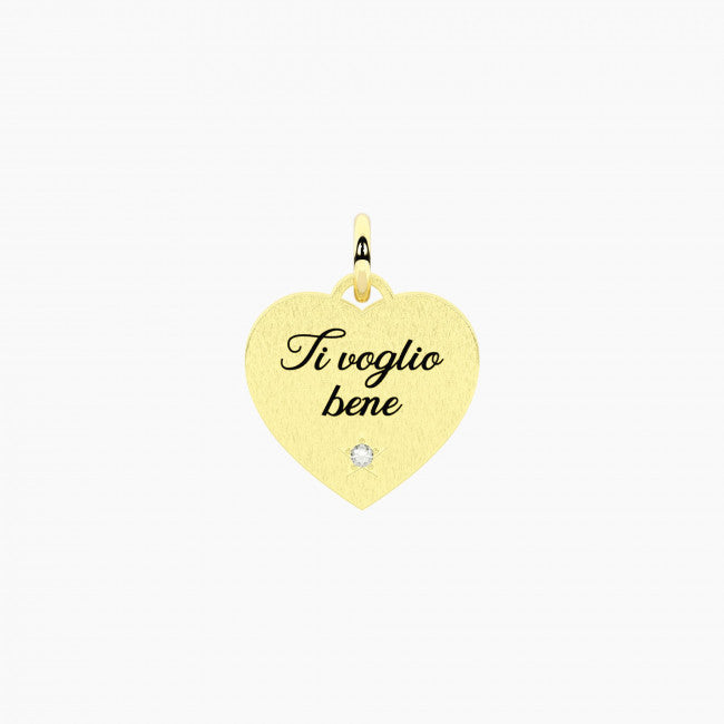 Kidult By You Charm Acciaio Ti Voglio Bene