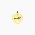 Kidult By You Charm Acciaio Mamma Ti Voglio Felice