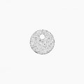 Kidult By You Charm Acciaio per Orecchini Tondo Martellato