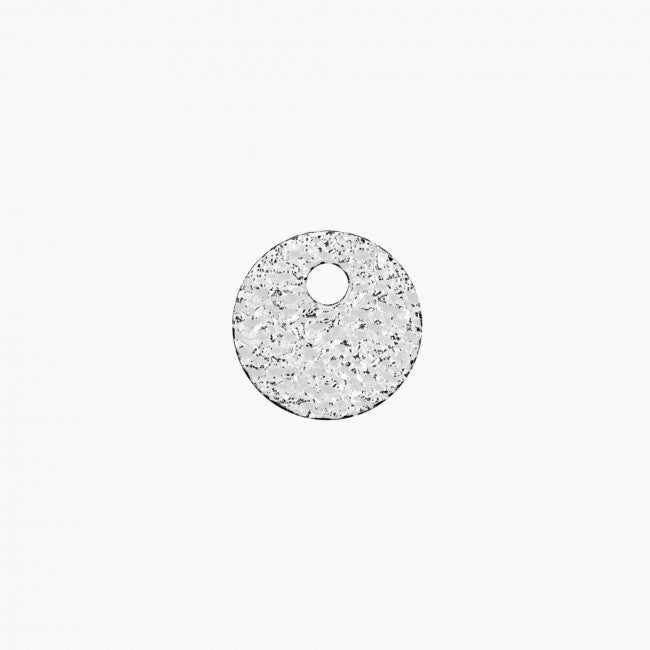 Kidult By You Charm Acciaio per Orecchini Tondo Martellato