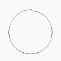 Kidult By You Collana Acciaio Hula-hoop