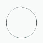 Kidult By You Collana Acciaio Hula-hoop