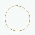 Kidult By You Collana Acciaio Dorato Hula-hoop