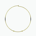 Kidult By You Collana Acciaio Dorato Hula-hoop
