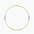 Kidult By You Collana Acciaio Dorato Hula-hoop