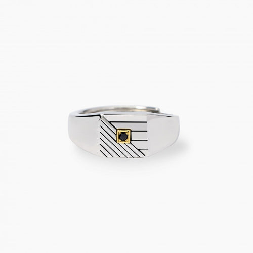 Anello Uomo Mabina Geometrico