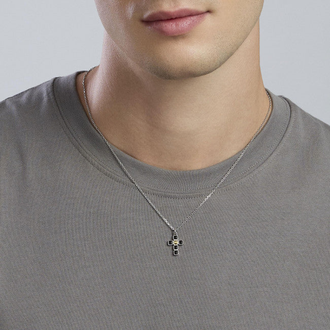 Collana Uomo Mabina Mystical Argento